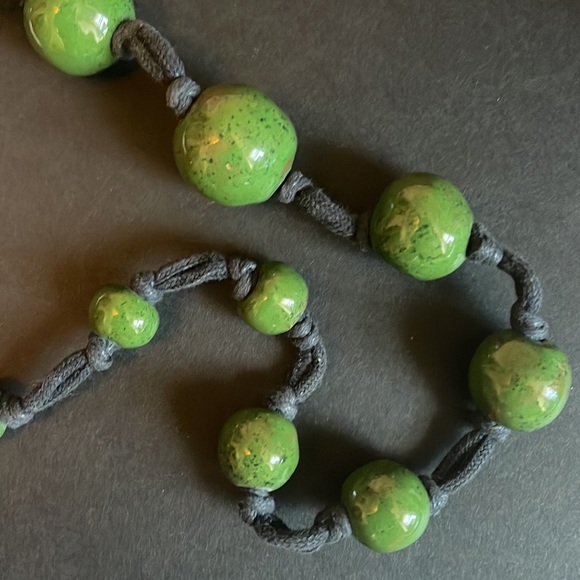 Isabel Marant Green Stone Necklace - Picture 4 of 17